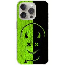 Dali Design iPhone 16 Pro Uyumlu Şeffaf Kılıf Devil 1 Tasarımlı