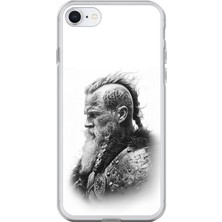 Dali Design iPhone 6s Plus Uyumlu Şeffaf Kılıf Nordic Viking 3 Tasarımlı