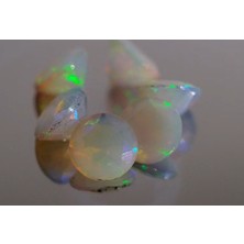 Aries 1.94 ct 4 mm 6pcs Round Natural Ethiopian Opal