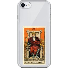Dali Design iPhone 6s Plus Uyumlu Şeffaf Kılıf Tarot The Emperor Tasarımlı