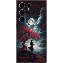 Dali Design Samsung Galaxy S24 Ultra Uyumlu Şeffaf Kılıf Japon Samuray 2 Tasarımlı