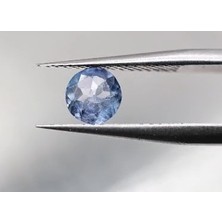 Aries 0.65 ct 5.5 mm Round Natural Violet Blue Tanzanite , Tanzania