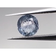 Aries 1.30 ct 6.5 mm Round Natural Violet Blue Tanzanite , Tanzania