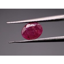 Aries 1.25 ct 6.7x5.1 mm Oval Natural Unheated Ruby