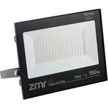 Zmr 150 W Ultra Slim LED Projektör 6400K Beyaz Işık