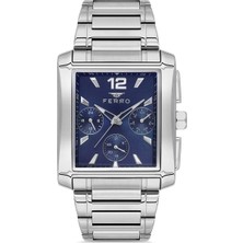 Ferro Gümüş Çelik Kordon Erkek Kol Saati FM11465AWT-A3