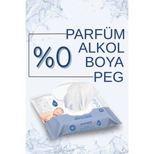 Organik Içerikli %99 Saf Su Bebek Islak Havlusu 12X60
