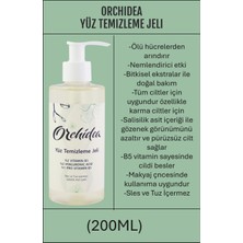 Orchidea Yüz Temizleme Jeli 200ml – Salisilik Asitli, Bitki Özlü, Arındırıcı Jel