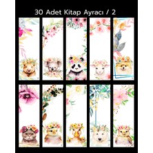 30'lu Kitap Ayracı Seti - Hayvanlar