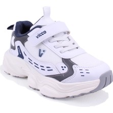 Vicco Tag 346F25Y225 Beyaz Ortopedik Günlük Erkek Çocuk Spor Ayakkabı
