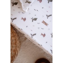 Tba Collection Bebek Boy Lastikli Çarşaf Seti | Woodland
