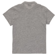 U.s. Polo Assn. Erkek Çocuk Gri Melanj Tişört Basic 50295504-VR086
