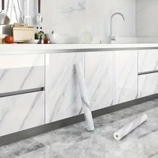 Güler Kaligrafi Mermer Desenli Kaplama Kağıdı 5 Metre