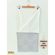 Tomuycuk Kız Erkek Bebek Battaniyesi Pike %100 Pamuklu Doğal Organik Uyku Çift Taraflı Örtü 86X86CM