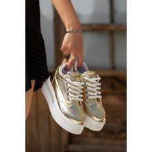 Gizli Ökçe Kendir Bağcık Taban Taşlı Gizli Topuk Deri Tozu Ortopedik Hafif Kadın Spor Ayakkabı