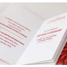 Uluslararası Sevgili Cüzdanı Hediyelik Sevgiliye