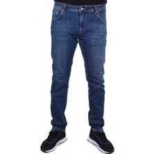 Twister Panama 761-01 Lacivert Düşük Bel Dar Paça Erkek Jeans Pantolon