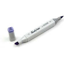 Depposite Touchliit Çift Taraflı Marker Kalem Dark Blue Light PB75