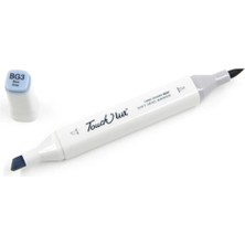 Depposite Touchliit Çift Taraflı Marker Kalem Blue Grey 3 Bg3