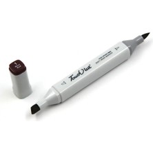 Depposite Touchliit Çift Taraflı Marker Kalem Wine Red R1