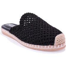 Dagoster DZA07-1155999 Siyah Triko Spor Kadın Terlik