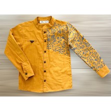 Murat Baby Desenli Erkek Çoçuk Gömlek Bayramlık