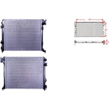 Wisco Su Radyatörü – 21410-4BE0A Wisco – Nissan X-Trail 3 (T32) 1.6-2.0 Dcı 15 ve Sonrası Uyumlu