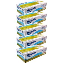 Mediterian Pudralı Lateks Muayne Eldiveni, 100 Adet, 5 Paket, Small, Beyaz, Dokuma, Yıkama Talimatı