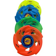 Mubx Frizbi Fırlatma Diski 4'lü Set 24 cm Bahçe Plaj Kumsal Oyuncağı