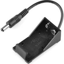 9 V Pil Yuvası (Barrel Jack Çıkışlı)