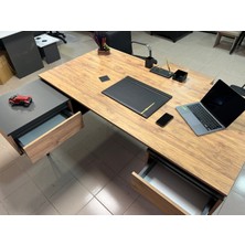 Male Ofis Masa Takımı - Büro Mobilyası Koltukları Dahil