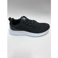 Forex Siyah Renk Triko Hafif Beyaz Taban Rahat Bağcıklı Esnek Yazlık Erkek Ayakkabı