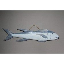 Ahşap Duvara Asmalı Balık Pano