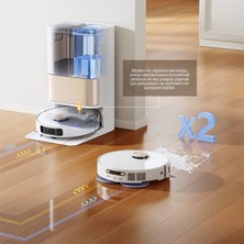 Dreame L10S Pro Ultra Heat Robot Süpürge Beyaz