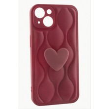 iPhone 15 Kalpli Lüx Silikon Kılıf