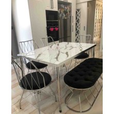 Massa Orkide 80*130 Mutfak Masaları Yemek Masası(Bençli)