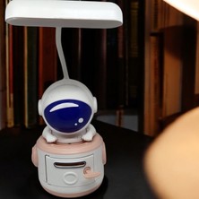 Big Trend Store Çok Amaçlı Gri Astronot Kumbara Lambası - Işık, Tasarım ve Fonksiyon Bir Arada!