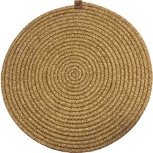 Tekli Hasır-Jüt Düz Amerikan Servis Supla 35 cm  x 35 cm