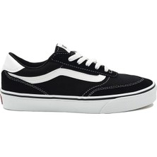 Vans Brooklyn Ls Erkek Siyah-Beyaz Spor Ayakkabı Düz Tabanlı Konforlu Tasarım VN000D7QBA21