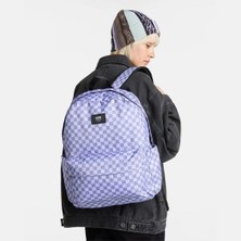 Vans Old Skool Check Backpack  Mor Sırt Çantası VN000H4X6PH1