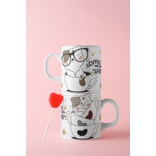 DREAM COLLECTION Kedi Özel Tasarım Porselen KUPA 300 ml