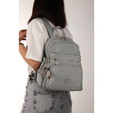 My Polo 8745 Klinkır Kadın Sırt Çantası Orta Boy Günlük Suya Dayanıklı