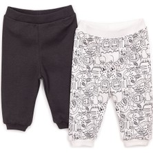 Hellobaby Basic Erkek Zürafa Desenli 2li Patiksiz Alt Erkek Bebek