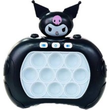 Kuromi Bebek Işıklı Elektronik Popit Eğitici Oyuncak Quick Push Konsol