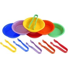 Kase ve Cımbız Aktarma Seti 6 Lı Takım - Eğitici Zeka Oyunu