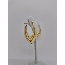 Çelik Halka Küpe 3,5 cm