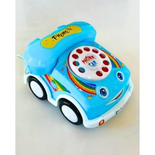 Çevirmeli Arabalı Oyuncak Telefon-Sevimli Telefon