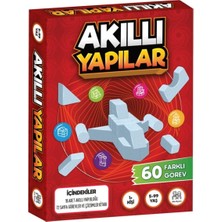 Akıllı Yapılar Zeka Oyunu, 3 Boyutlu Tangram, 3D Yapılar