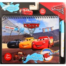 Cars Şimşek Mc Quenn Su ile Sihirli Boyama Kitabı Özel Sulu Kalem ile Water Painting