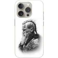 Dali Design iPhone 11 Pro Uyumlu Şeffaf Kılıf Nordic Viking 3 Tasarımlı
